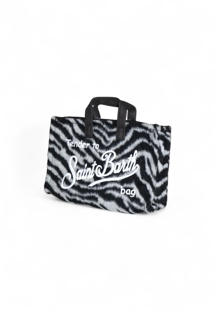 phone bag felt - zebra 00 emb - immagine 3