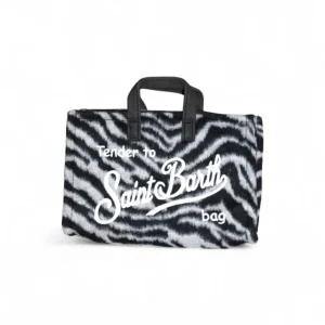 phone bag felt - zebra 00 emb