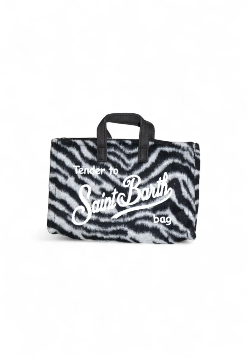 phone bag felt - zebra 00 emb - immagine 2