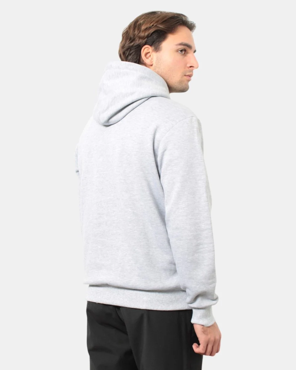PMDS - Felpe Con Cappuccio Grigio - immagine 4