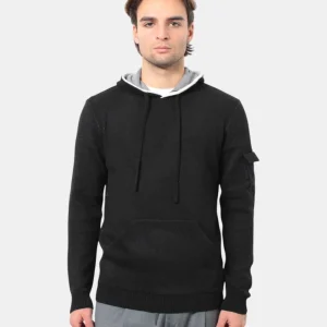 PMDS - Felpe Con Cappuccio Nero