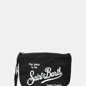 pochette mod. aline linen - linen 00 black