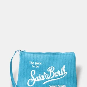 pochette mod. aline sponge - terry embossed stripes 32 emb