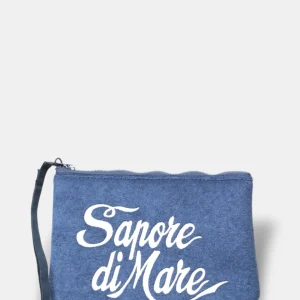 pochette mod. aline sponge - terry sapore di mare mini logo 61 emb