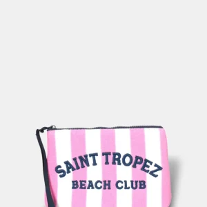 pochette mod. aline sponge - terry stripes v 21 st tropez emb