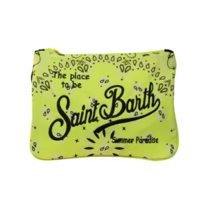pochette parisienne in canvas cotton emb bandanna round 94