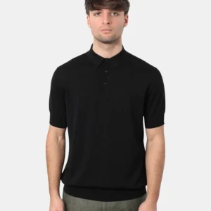 POLO A MANICA CORTA BELLWOOD - 016 NERO