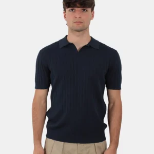 POLO A MANICA CORTA NAVY