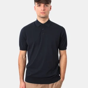 POLO A MANICA CORTA PAOLO PECORA - 6685 BLU