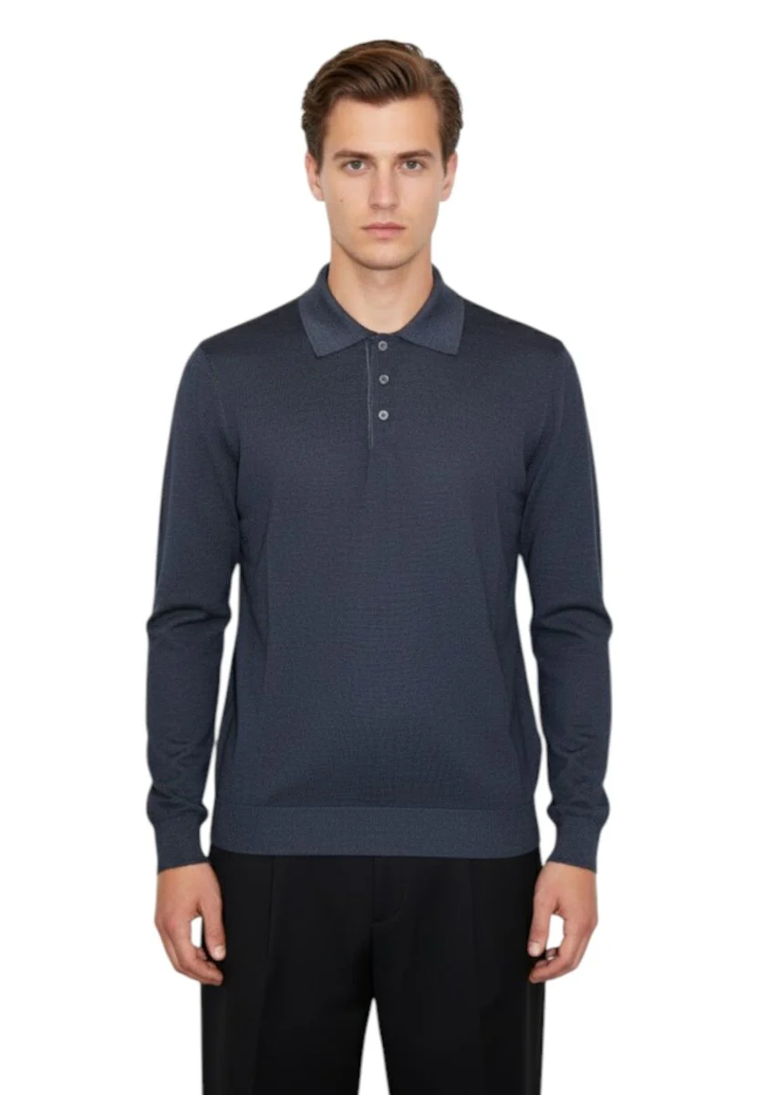 polo a manica lunga 1 - immagine 2