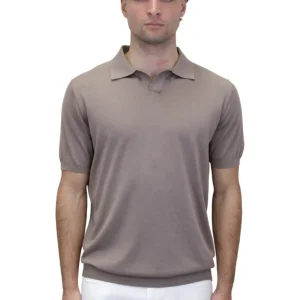 POLO RASATA CALATA - 12 BROWN