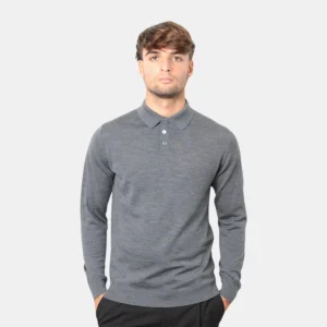 POLO RASATA DANIELE FIESOLI - 14 ASFALTO