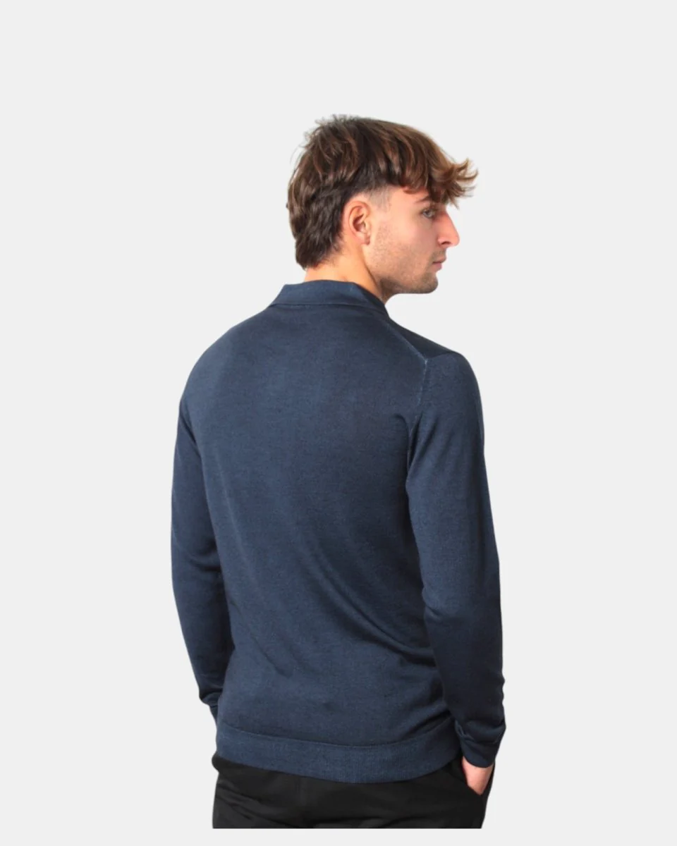 POLO SENZA BOTTONI DANIELE FIESOLI - 24 NOTTE - immagine 4