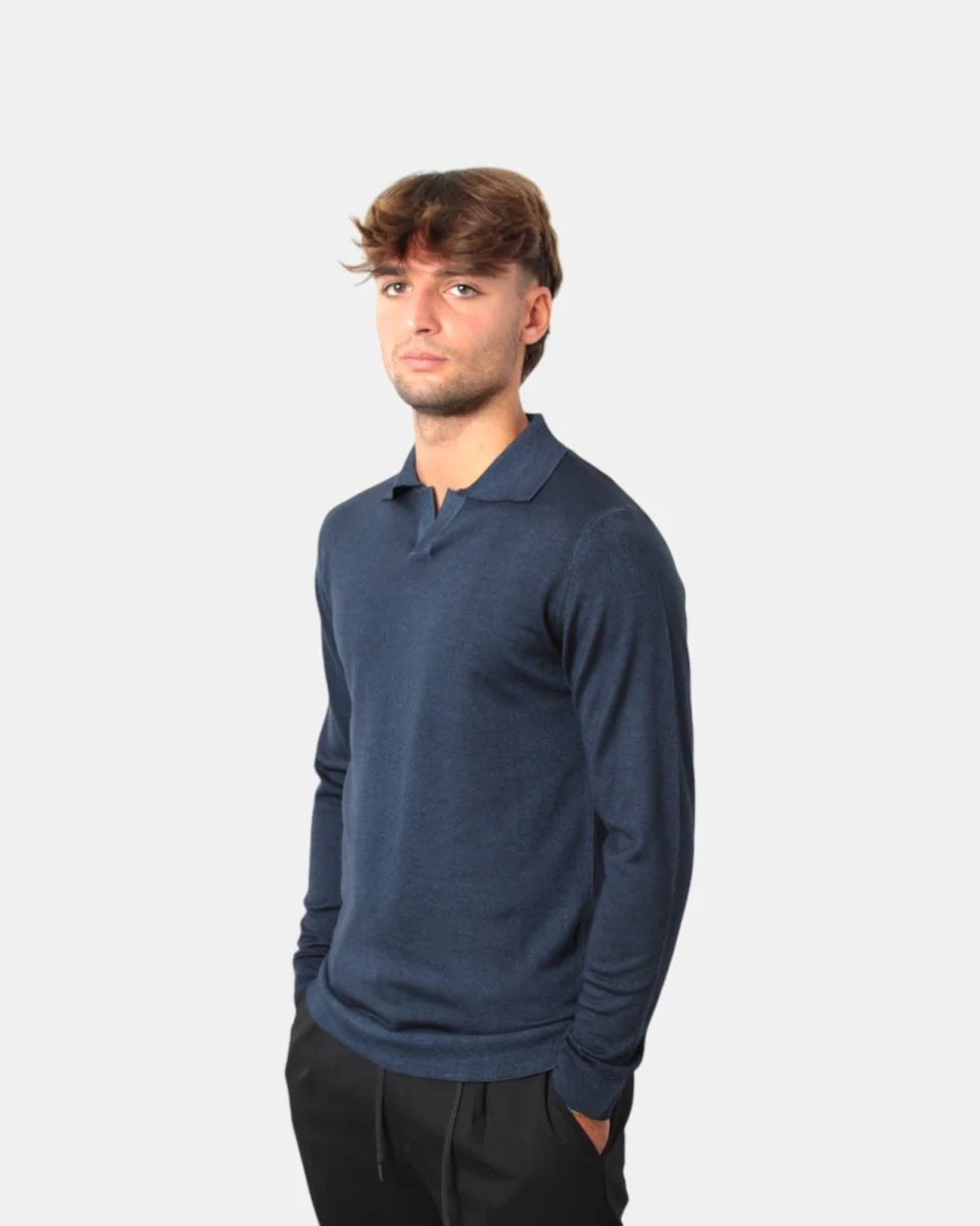 POLO SENZA BOTTONI DANIELE FIESOLI - 24 NOTTE - immagine 3