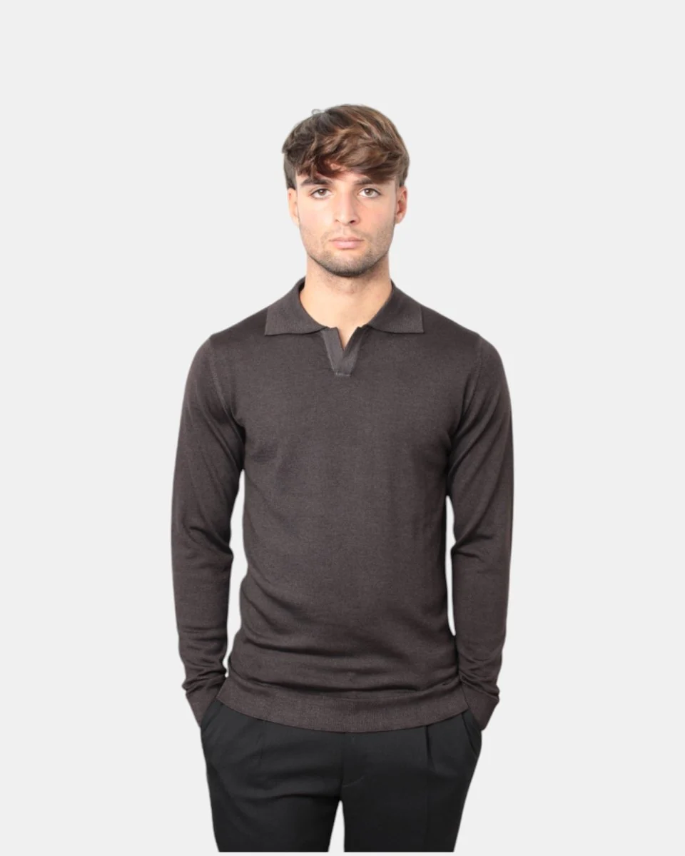 POLO SENZA BOTTONI DANIELE FIESOLI - 33 MORO