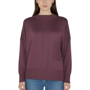 pull con tasche - 5520 bourgogne
