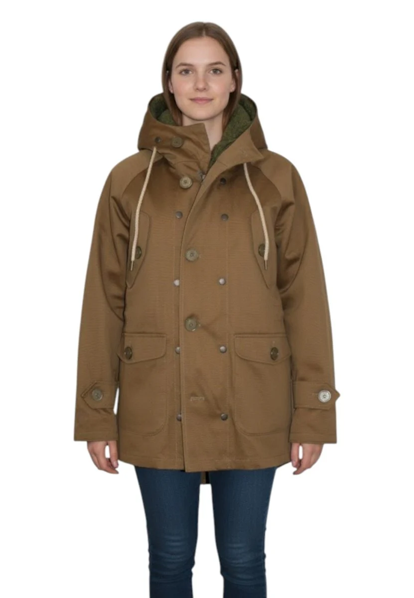 raglan - 0146uv cammello/verde salvia - immagine 2