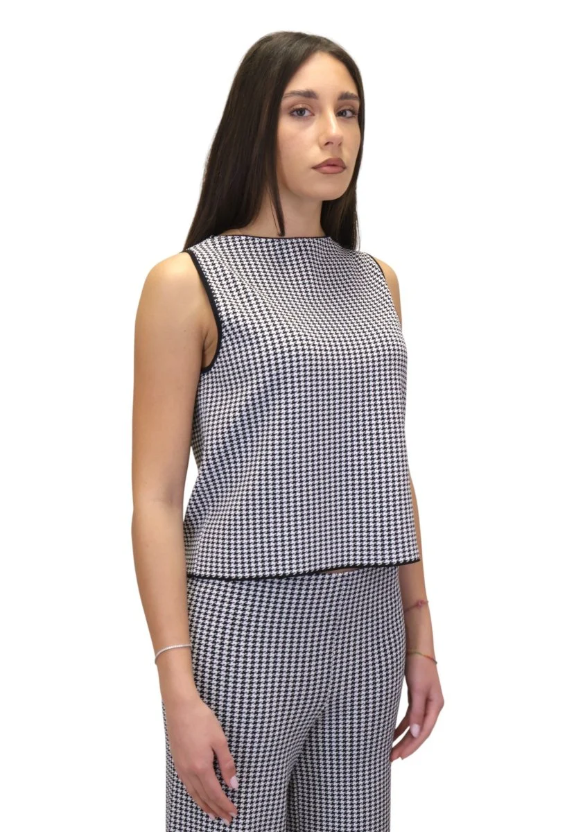 ranja - 6-pdp pied de poule nero - immagine 3