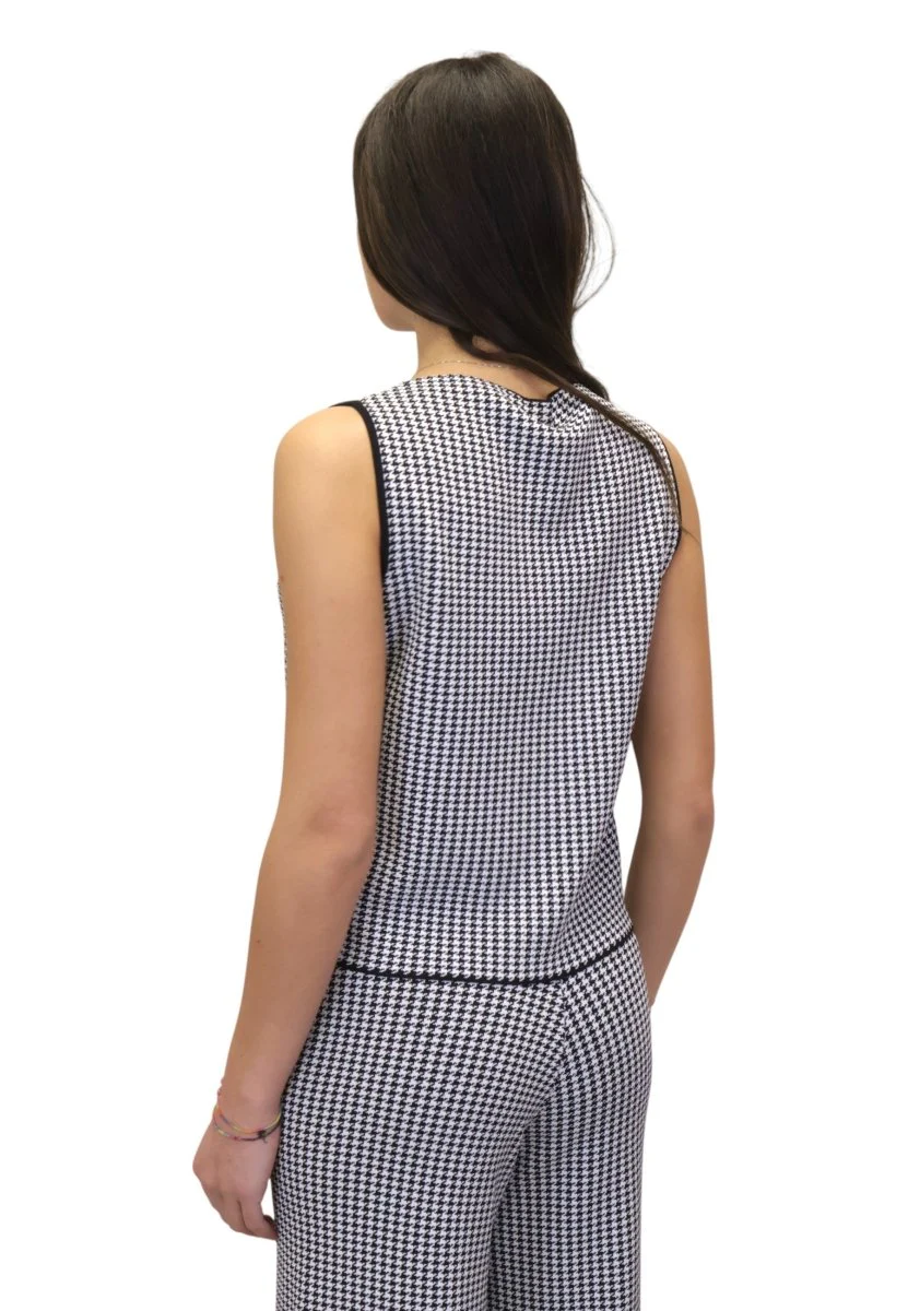 ranja - 6-pdp pied de poule nero - immagine 4