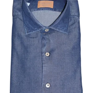 regular con pinces - 620 denim stone washed blue