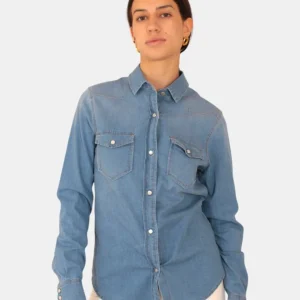 ROY ROGER'S - Camicie Manica Lunga Blu