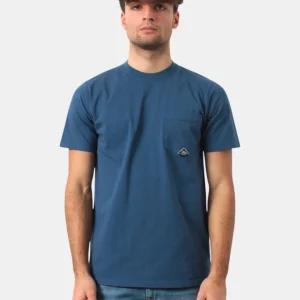 t-shirt roy roger's con taschino - c0083 french navy