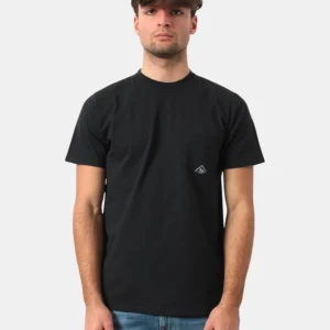 t-shirt roy roger's con taschino - c0020 black