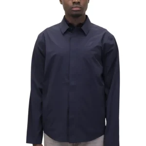 sharrie tech overshirt - k89 blue depth