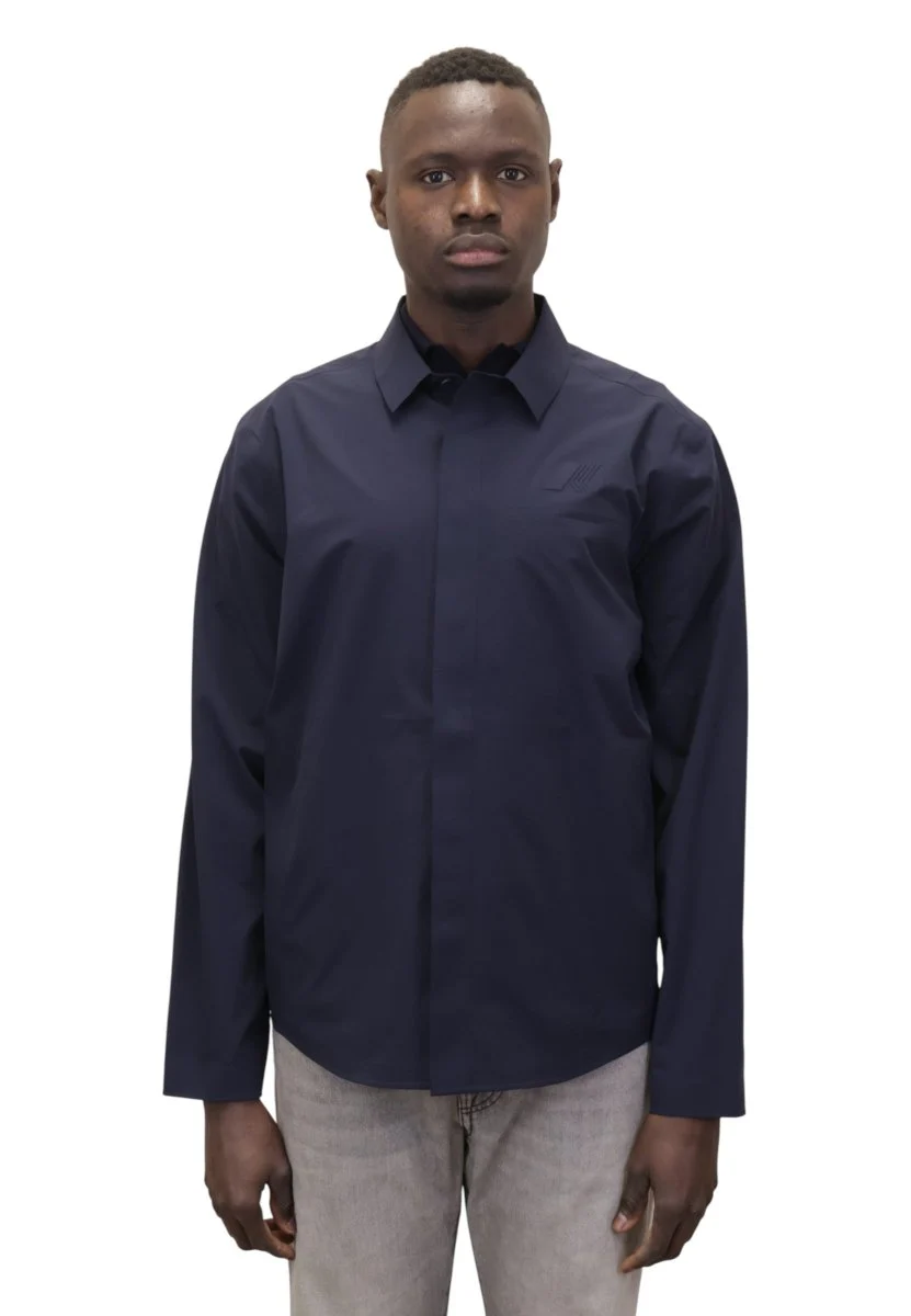 sharrie tech overshirt - k89 blue depth - immagine 2