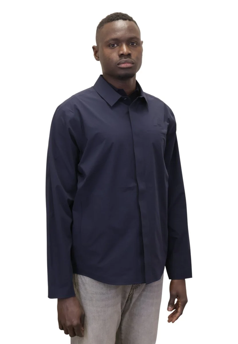 sharrie tech overshirt - k89 blue depth - immagine 3