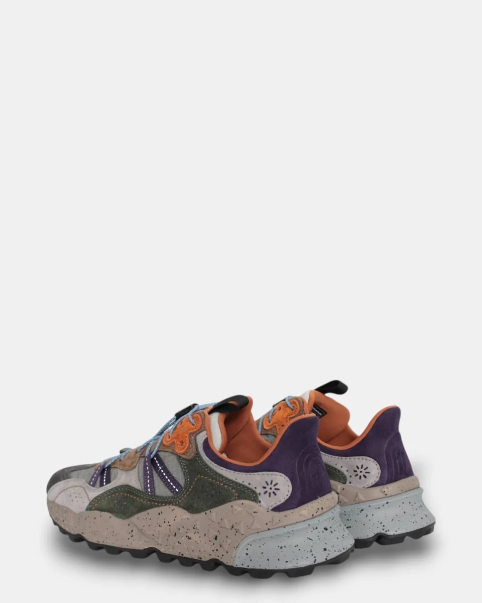 SNEAKERS FLOWER MOUNTAIN MOD. TIGER HILL - DARK GREY/GREY - immagine 4