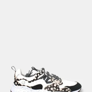 SNEAKERS FLOWER MOUNTAIN MOD. YAMANO 3 - ANTHRACITE/WHITE