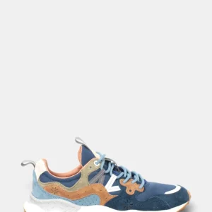 SNEAKERS FLOWER MOUNTAIN MOD. YAMANO 3 - BLUE/NAVY