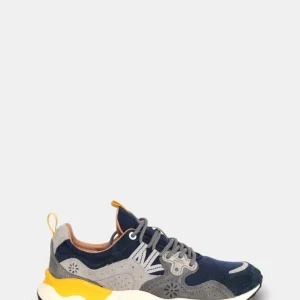 SNEAKERS FLOWER MOUNTAIN MOD. YAMANO 3 - NAVY/BLEU/GREY