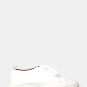 SNEAKERS KJORE PROJECT IN PELLE MARTELLATA - WHITE