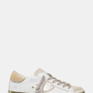 sneakers philippe model mod. prsx low - vde1 veau daim/blanc sable'