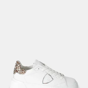 SNEAKERS PHILIPPE MODEL MOD. TRES TEMPLE LOW - BIANCA