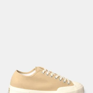 sneakers superga mod. 2432 works low cut cotton canvas - a6p beige/off white