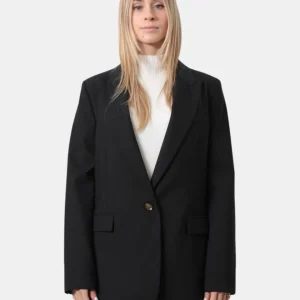 SOLOTRE - Blazer Monopetto Nero