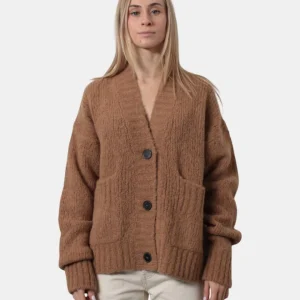 SOLOTRE - Cardigan Marrone