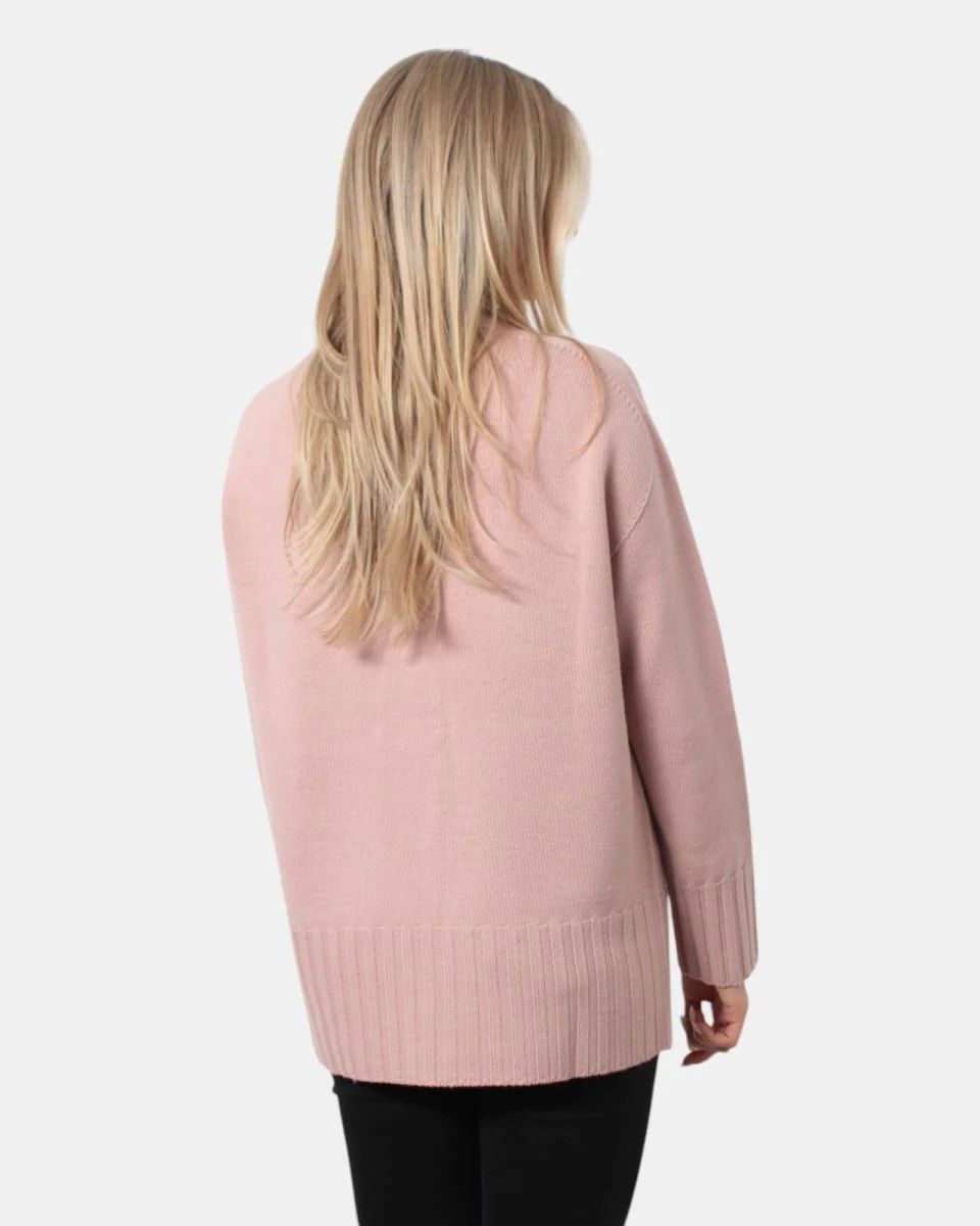 SOLOTRE - Cardigan Rosa - immagine 4