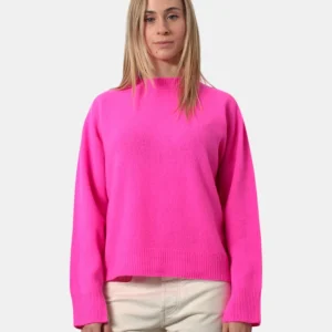 SOLOTRE - Maglie A Girocollo Fuxia