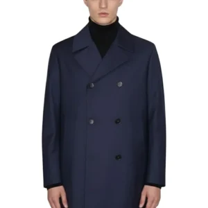 spolverino doppiopetto - blu