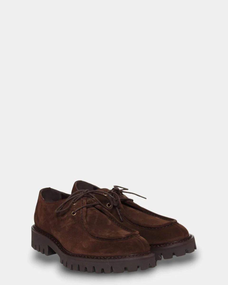 STRINGATA CALCE MOD. FOX - MOKA - immagine 3