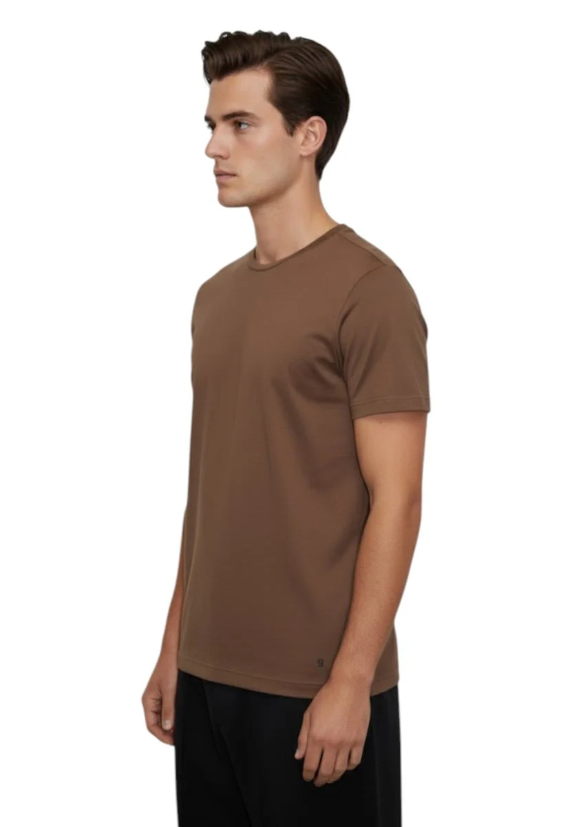 t-shirt - 027 cacao - immagine 3