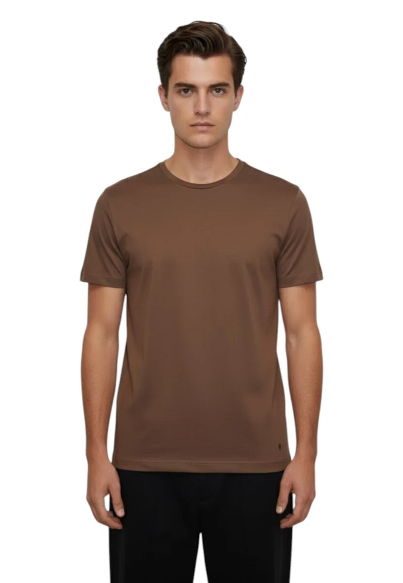 t-shirt - 027 cacao - immagine 2