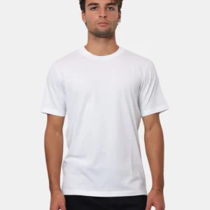 T-SHIRT BELLWOOD CON COLLO A COSTINA - 000001 BIANCO