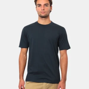 T-SHIRT BELLWOOD CON COLLO A COSTINA - 000015 BLU SCURO