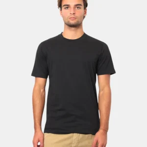 T-SHIRT BELLWOOD CON COLLO A COSTINA - 000016 NERO