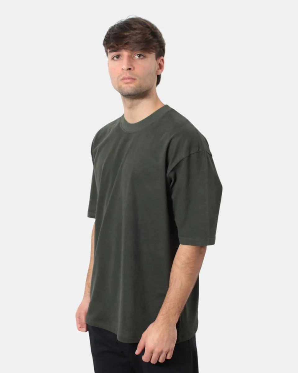 T-SHIRT BELLWOOD RELAXED FIT - 034 VERDE MILITARE - immagine 3